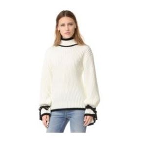 English Factory Bell Sleeved Sweater